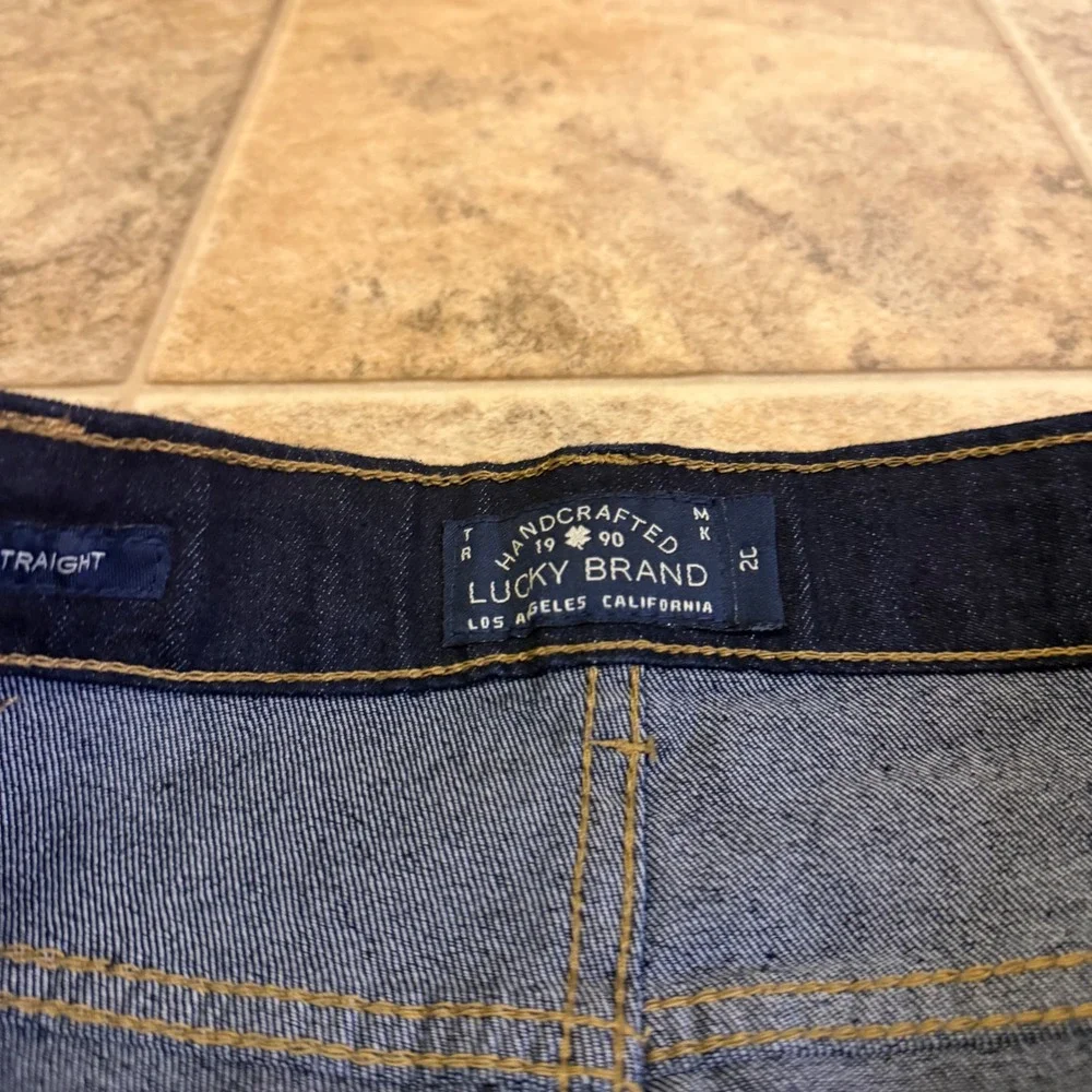 Lucky Brand Kids Classic Straight‎ Jeans Richmond Dark Wash Indigo Size 20